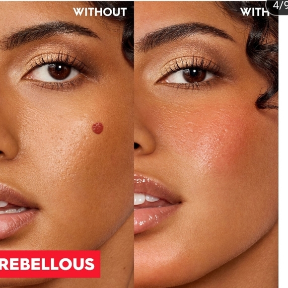 New Urban Decay Hydromaniac Dewy Liquid Blush Rebellious - Picture 5 of 12